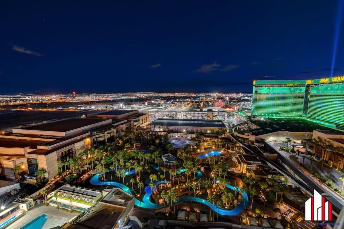 Mgm Signature-20-608 1Br 2Ba Balcony Jacuzzi Suite Las Vegas Bagian luar foto