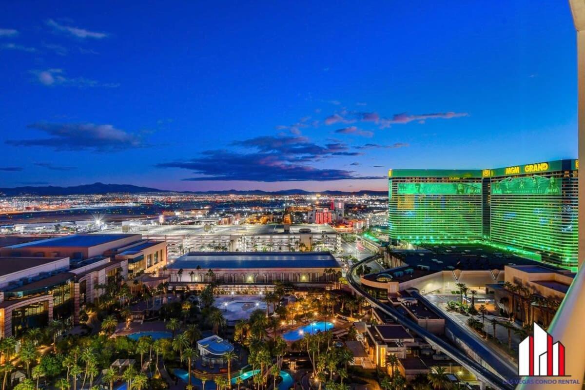 Mgm Signature-20-608 1Br 2Ba Balcony Jacuzzi Suite Las Vegas Bagian luar foto
