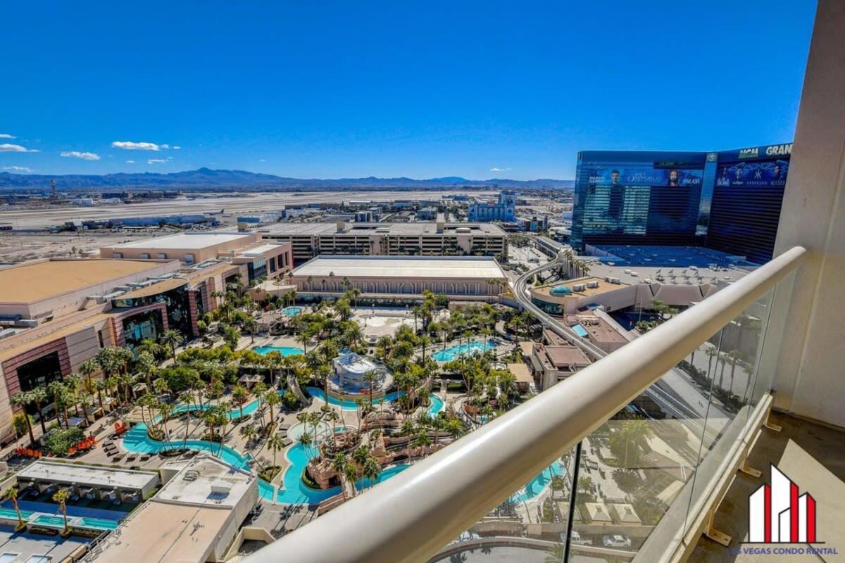 Mgm Signature-20-608 1Br 2Ba Balcony Jacuzzi Suite Las Vegas Bagian luar foto